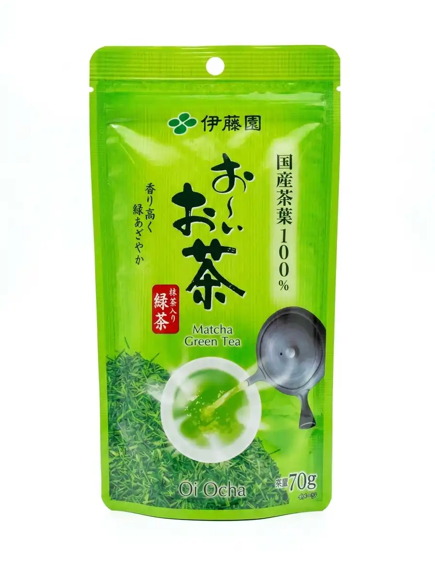 Ito En Oi Ocha Loose Leaf Green Tea with Matcha 70g – Authentic Japanese Tea Price in BD